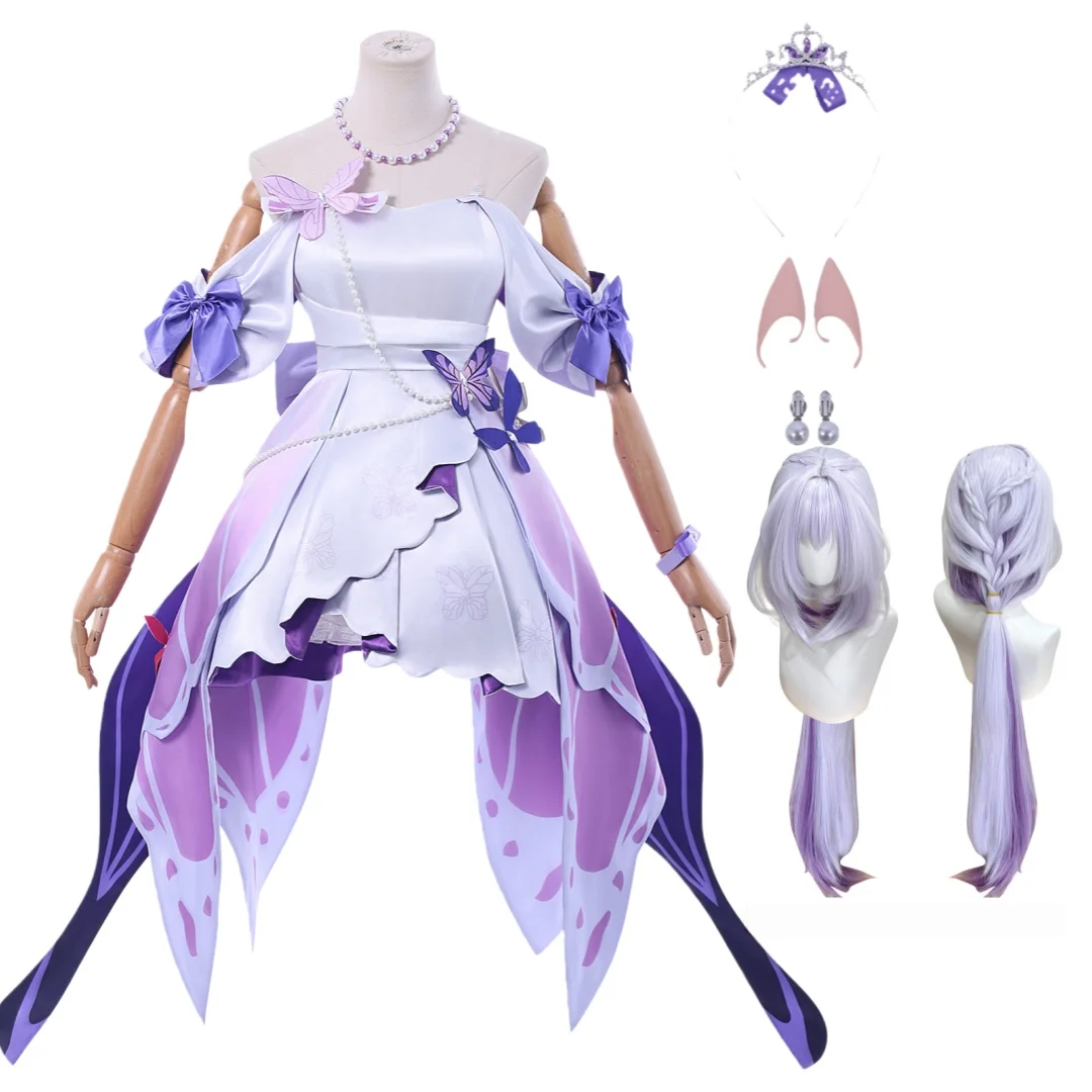 

Game Honkai Star Rail Castorice Cosplay Costume Wig Concert attire