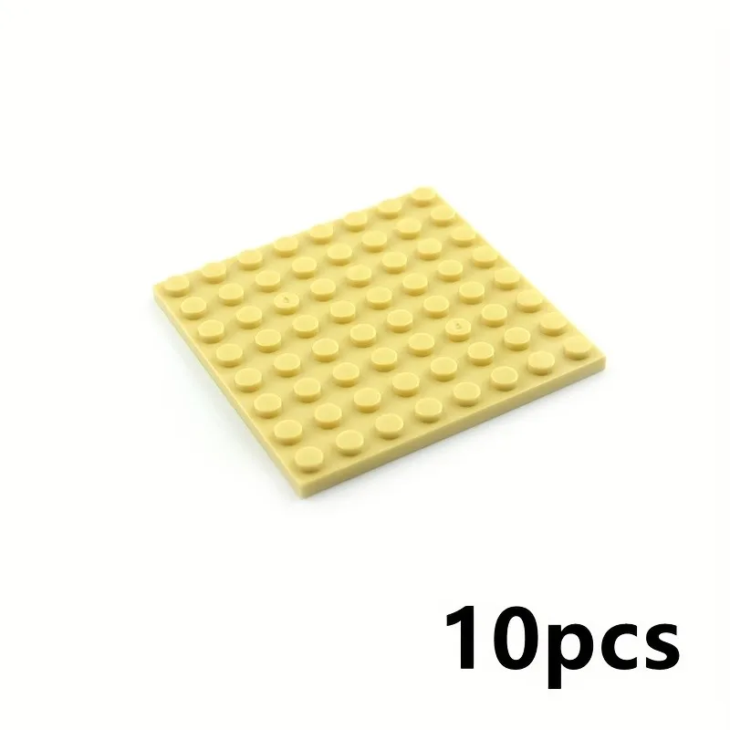 10 stücke 8x8 Gebäude Block Grundplatte Kompatibel 41593 Bord Dünne Zahlen Bricks DIY Kinder Bildungs Baut Ziegel Spielzeug