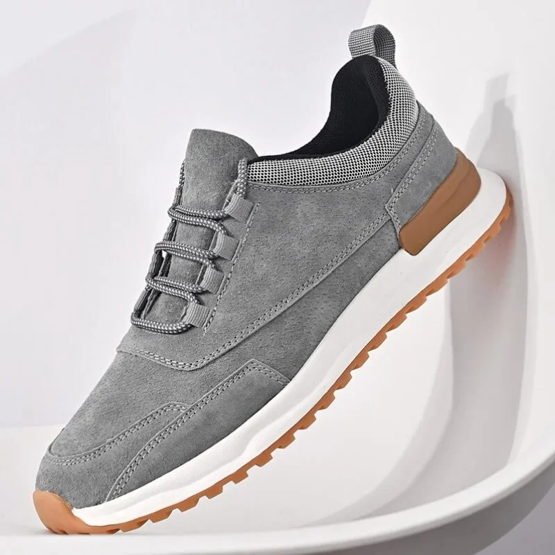 

2025 Pigskin Leather Men Golf Sport Sneakers High Quality Male Golfer Athletic Training Shoes Spring Outdoor Walking Trainers