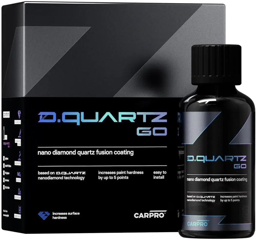 

DQUARTZ GO 50ml Kit Nano Diamond Quartz Fusion Ceramic Coating for Car Care Enhanced Protection Gloss Increase Surface Hardness