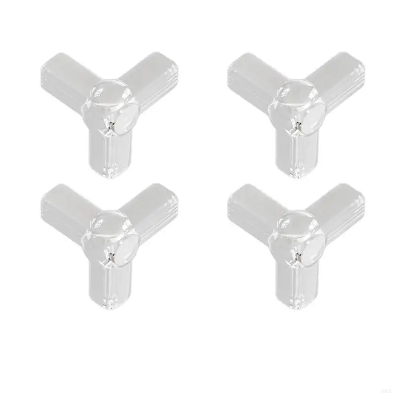 

N84E 4pcs Child Proof Corner Cover Not Marking Adhesive Corner Guard High Elasticity PVC For Home Accident Prevention