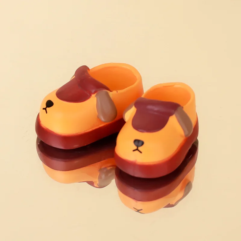 Ob11 Dolls Slippers Pvc Shoes Cartoon Cute Sports Shoes with Magnet for Molly, Obitsu11,Gsc, Ufdolls,1/12BJD Doll Accessories