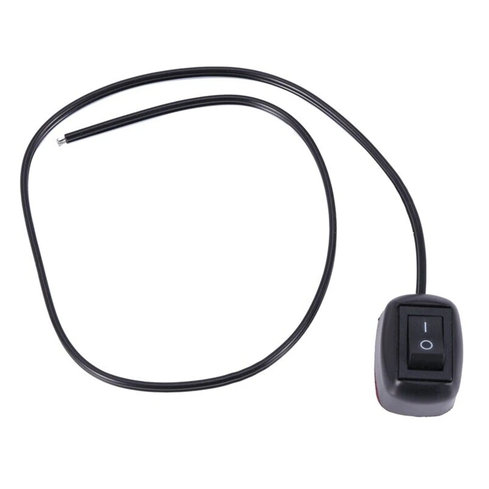 Power ON/Off Car Switch For Fog Lights Black Button DC 12V Plastic 18AWG 220V High Quality Low-power Electrical