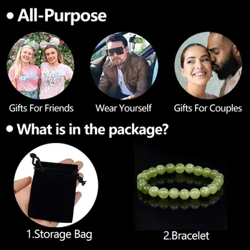 8 最佳銷售 男士玉手鐲 - №2