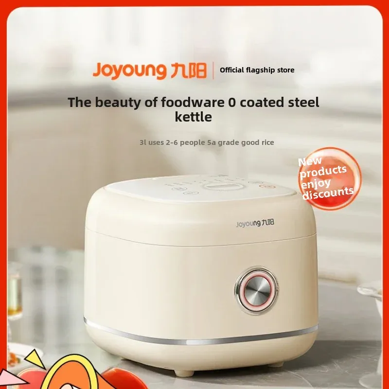 Rice Cooker Household 0 Coating Rice Cooker 2-4People Multi-functional Stainless Steel Spherical Liner Cooking Rice 30N1