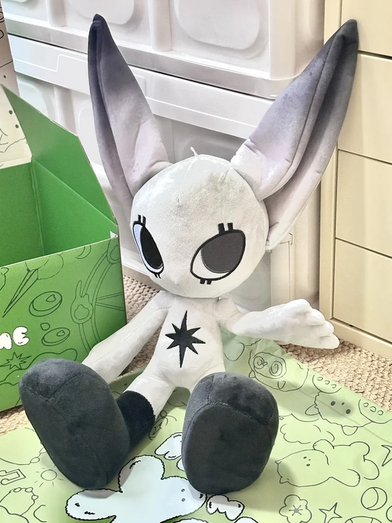 

X2homme Moos плюшевые игрушки аниме серии черный, белый цвет модная кукла для пары подарок милый модный орнамент чучело животных для хобби