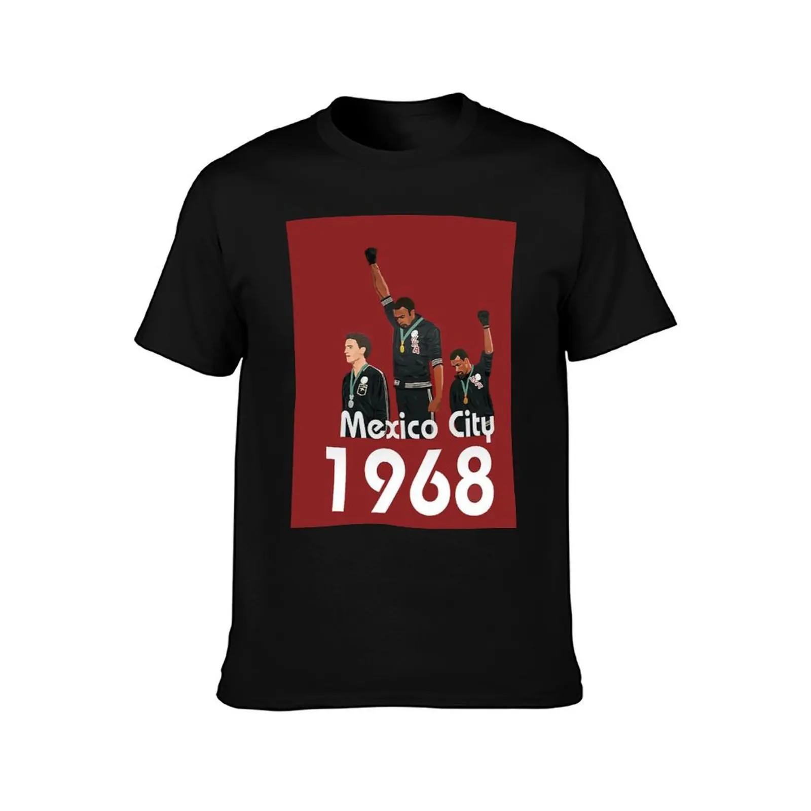 Tommie Smith and John Carlos T-Shirt Work Outdoor Short Sleeve Tee T-Shirt