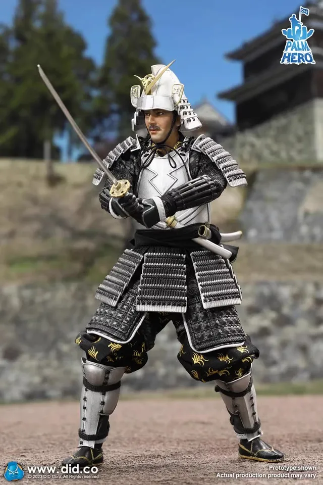 DID XJ80014 XH80021 1/12 Palm Hero Series Japanese Samurai Uesugi