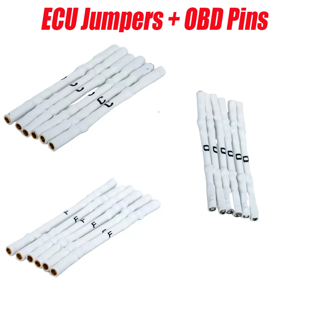 OBD ECU Jumper Wire Kit OBD16P‑OBD15PFM Car Diagnostic Jumper Pin Cable Set Automobile ECU Programming Test Harness