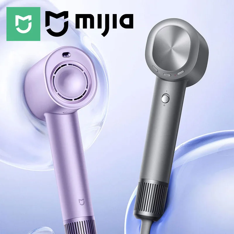 MIJIA High Speed Hair Dryer H701 Water Ion 65m/s Wind Speed 220V Professional Hair Care Quick Drye Negative Lon HairDryer