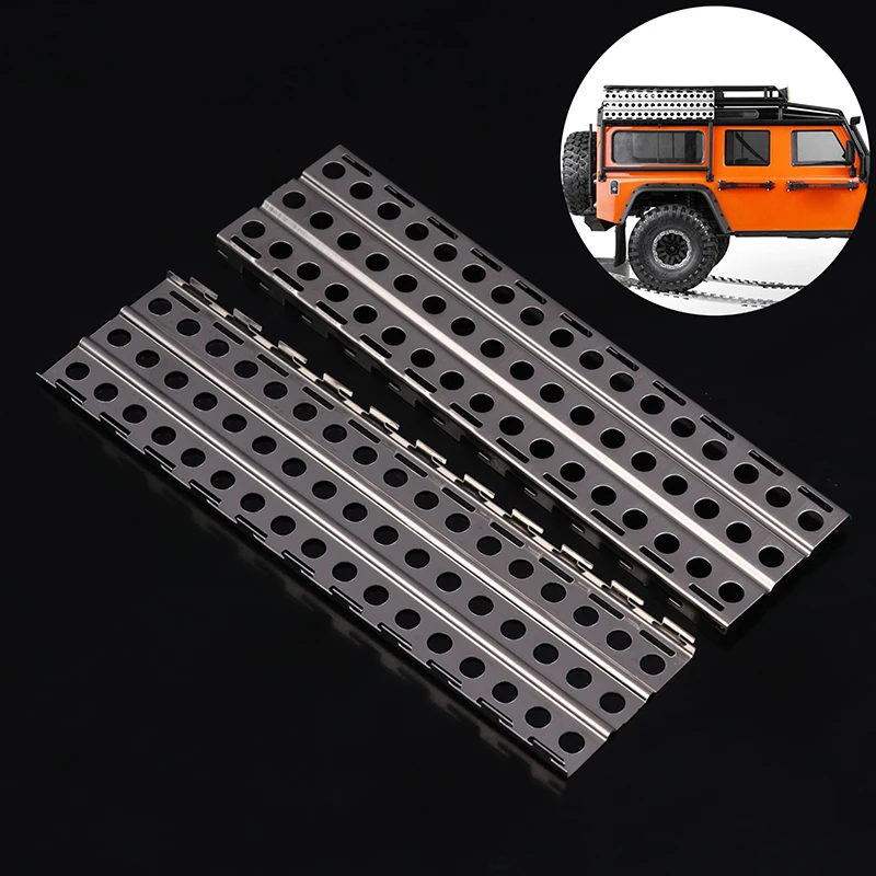

2PCS Metal Skid Plate Recovery Board for 1/10 RC Crawler TRX4 Defender Bronco Axial SCX10 90046 D90 Yikong RGT RC4WD