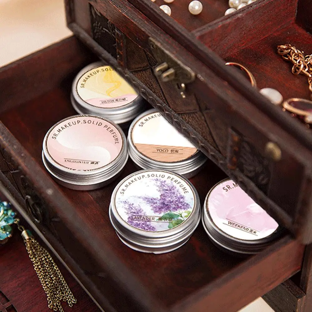 عطر صلب جديد للنساء بلسم محمول عطور طويلة الأمد عطور نسائية أنيقة طازجة رائحة الجسم هدايا للنساء والفتيات
