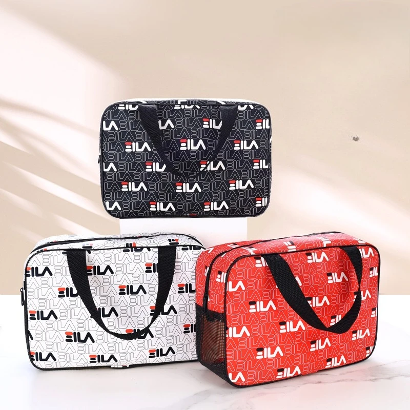 Portable Trave Handheld Cosmetic Bags Women  Makeup Bag LargeCapacity Bath Wash Bags Multifunction Waterproof Storage Case