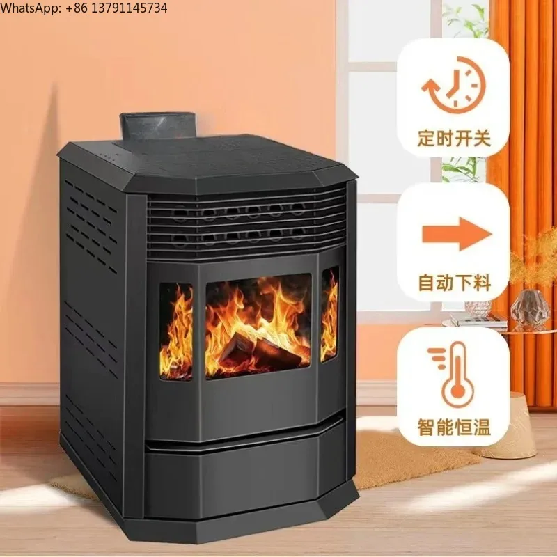 

Household indoor heating stove, granular wood stove, dual-purpose biomass granular stove, heating al fire fireplace