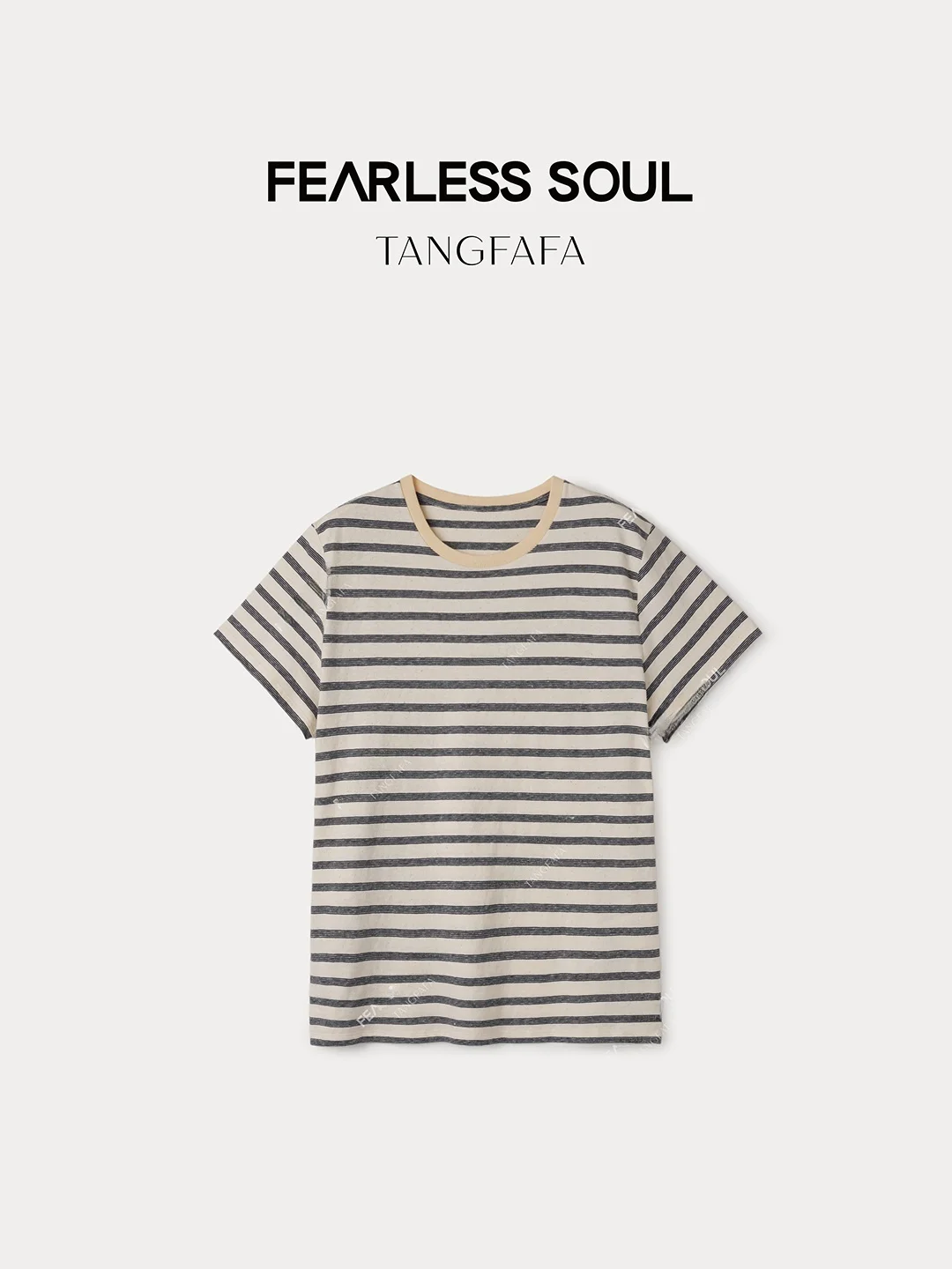 

Tfa, летняя полосатая футболка из смешанного волокна ort Sve round Ne Color Blo, женская повседневная удобная дышащая хлопковая футболка