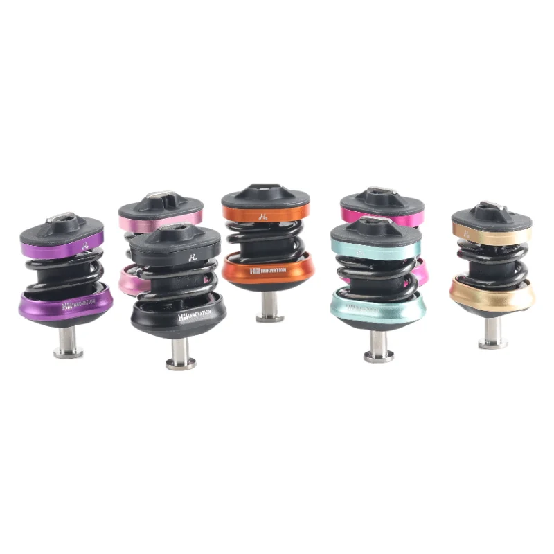 HH Innovation DT Dual Color TPU Titanium Alloy Shock Absorber for Brompton Folding Bicycle P/T Line