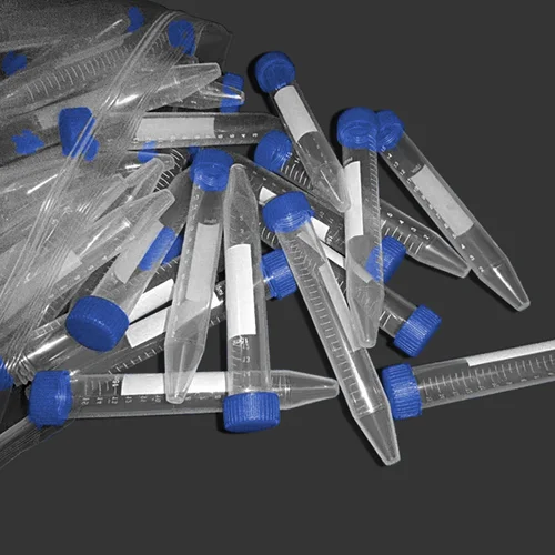 Imagen 2 del producto Tubos de centrífuga cónicos científicos, 15ML, 100 Uds., tubo de ensayo de plástico con tapas de rosca, tubos de ensayo estériles de 15ML con tapas