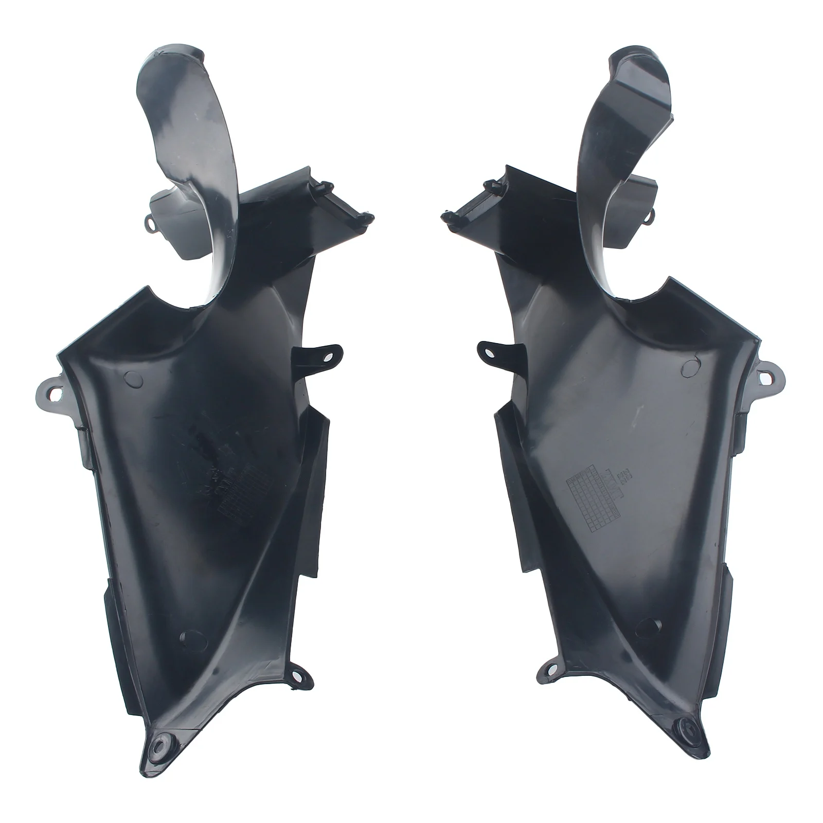 For Kawasaki Ninja ZX-12R 2002-2005 Motorcycle ABS Black Plastic Gas Tank Side Trim Cover Guard Fairing Decoration