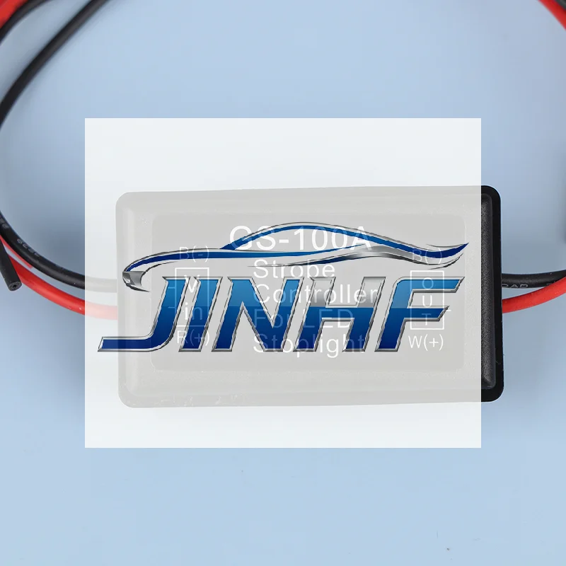 

GS-100A Контроллер стробоскопов стоп-сигналов Светодиодный блок контроллера заднего фонаря с быстрой медленной вспышкой Контроллер предупреждения о безопасности для автомобиля