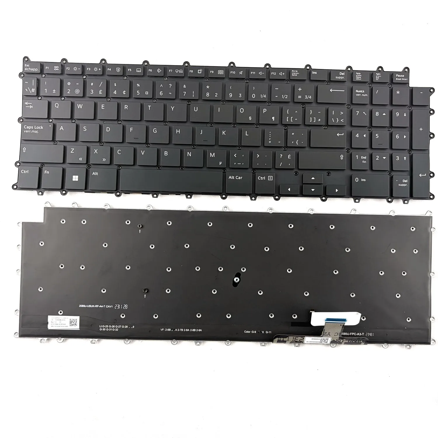 

Canada Backlit Laptop Keyboard For LG Gram 17Z90R 17Z90R-A 17Z90R-K 17Z90R-G Series