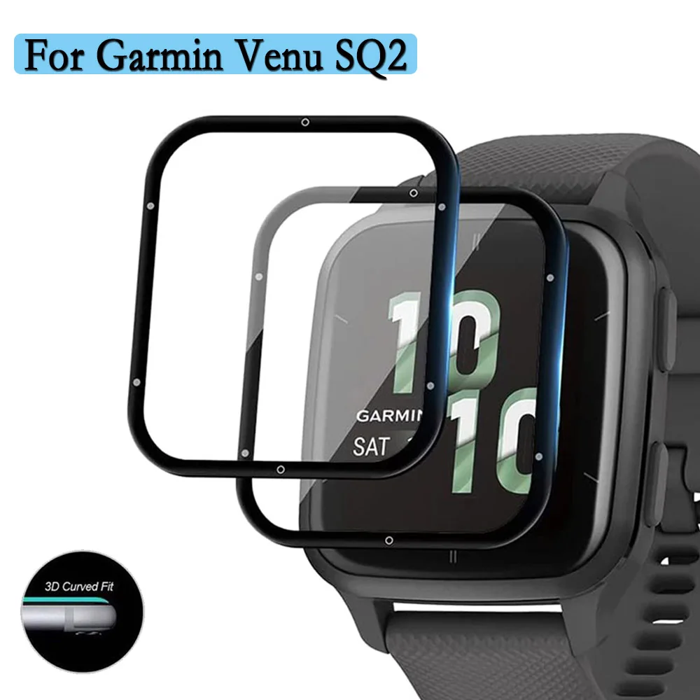 

1-4 шт. защитная пленка для Garmin Venu SQ2, защитные пленки для экрана, 3D изогнутая композитная пленка на Garmin Venu SQ2, принадлежности для защиты часов