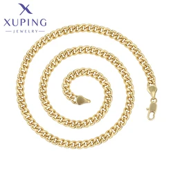 Xuping Jewelry Charm Fashion 45cm Romantic Necklace of Light Gold Color Women Exquisite Love Birthday Gift X000938703