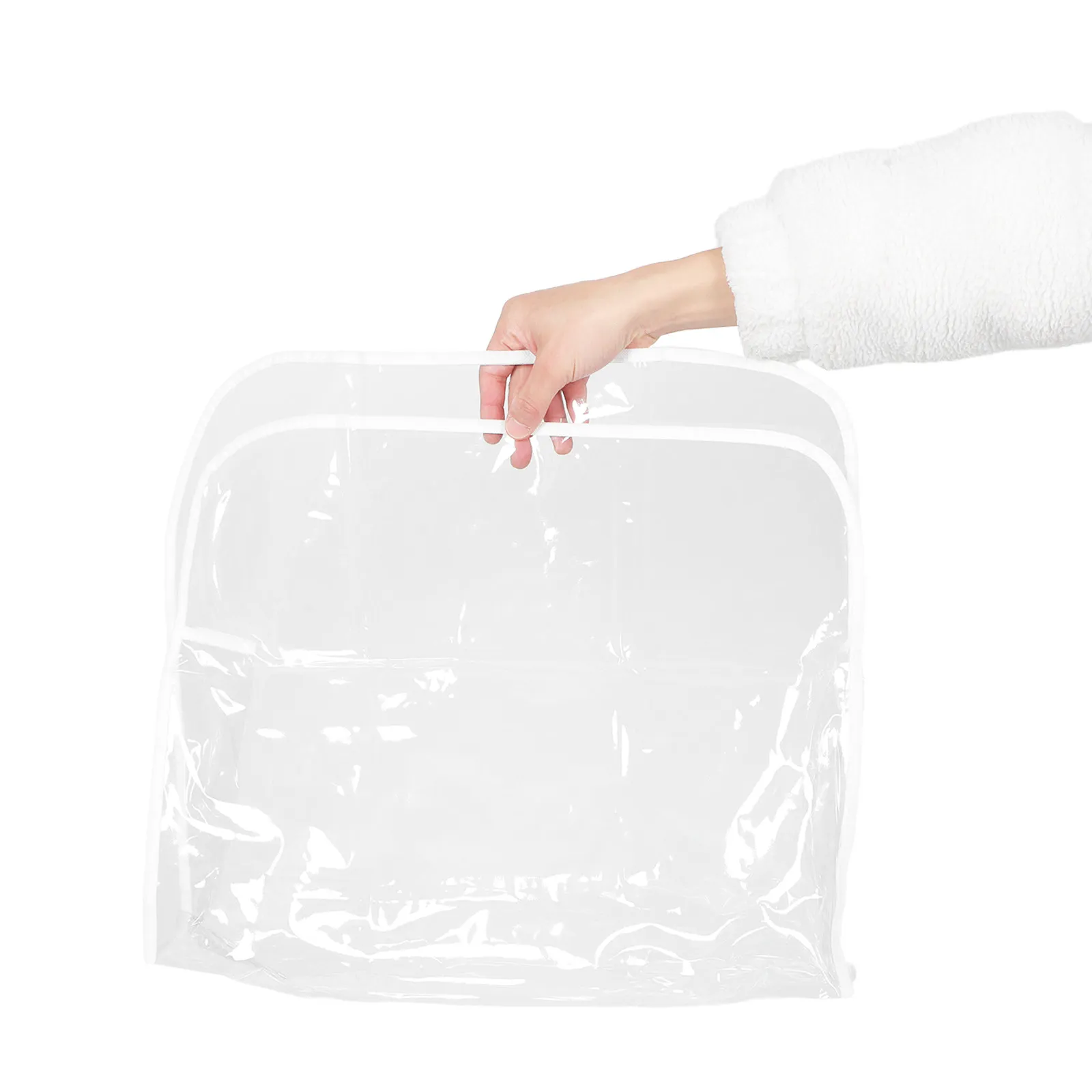Salon chair back cover for salon owners to keep salon chairs clean, transparent PVC 49x43.5 cm waterproof protector