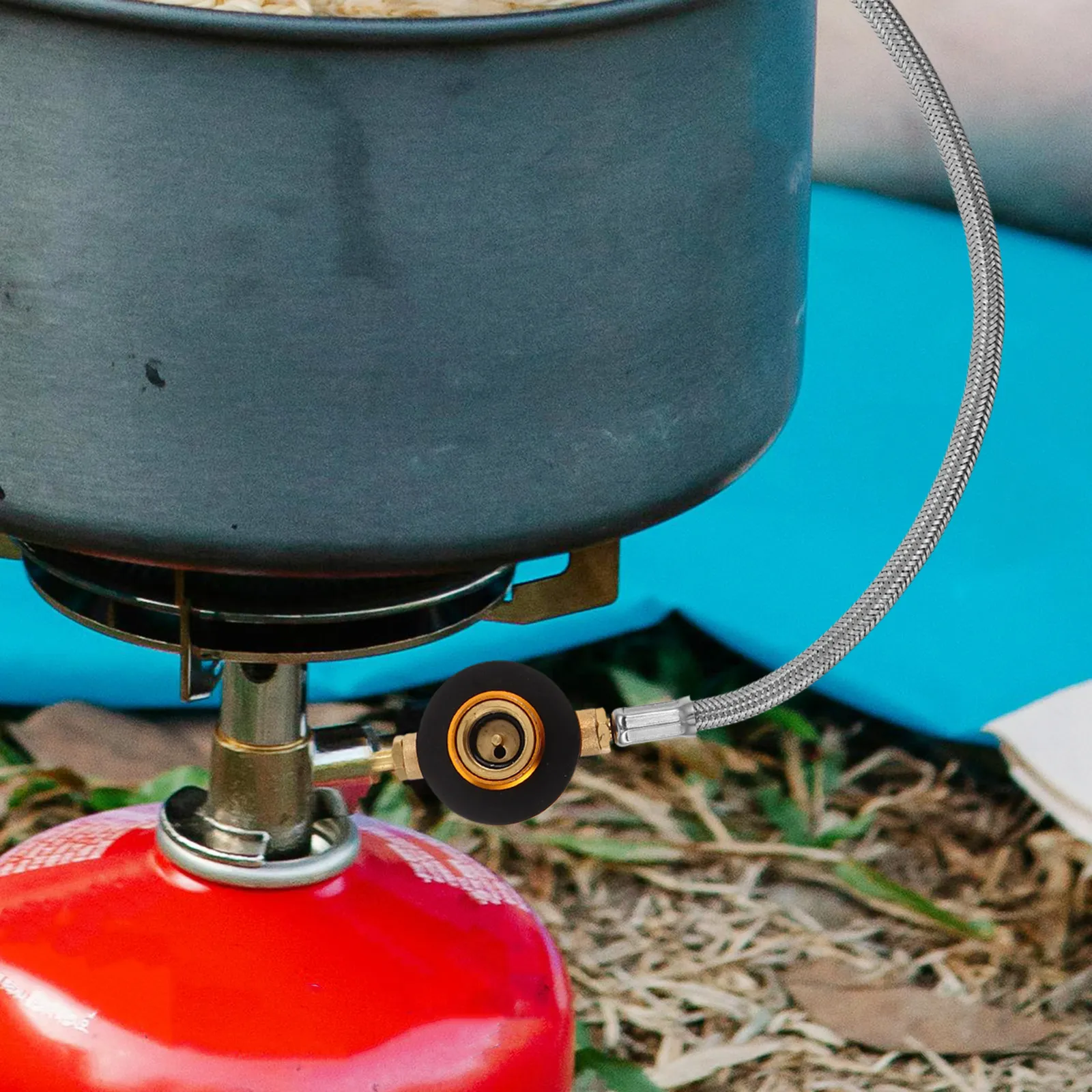 

Удлинительный газовый шланг для уличной газовой плиты, 35 см, с быстрым подключением к газовому баллону, для автодомов, грилей, кемпинга, кухонных плит