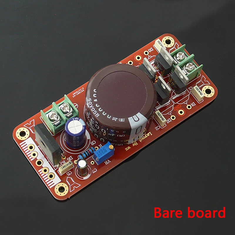 DIY Low Noise Power Supply PCB LT1083, LT1084, LT1085, LM317, LM338 Adjustable Voltage Regulators