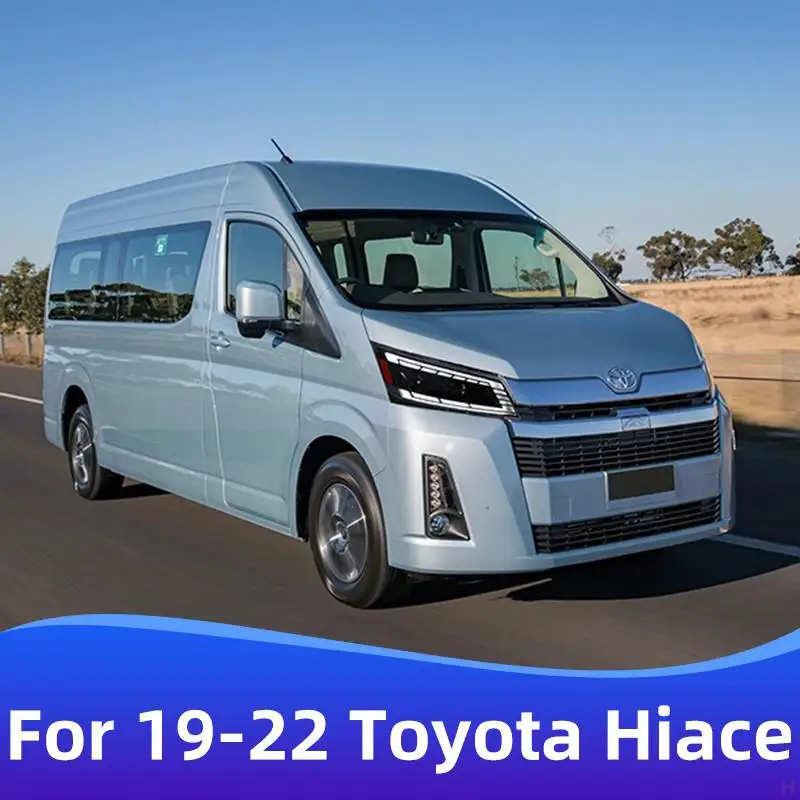 

Фары для моделей Toyota Hiace 2019 2022-300, Автомобильные светодиодные фары Drl Hella, ксеноновые линзы Hella Hid H7, Автомобильные аксессуары