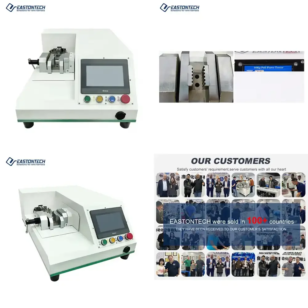 Terminal Tensile Strength Tester Cable Pulling Force Testing Machine for Cable Manufacturing Equipment Cable