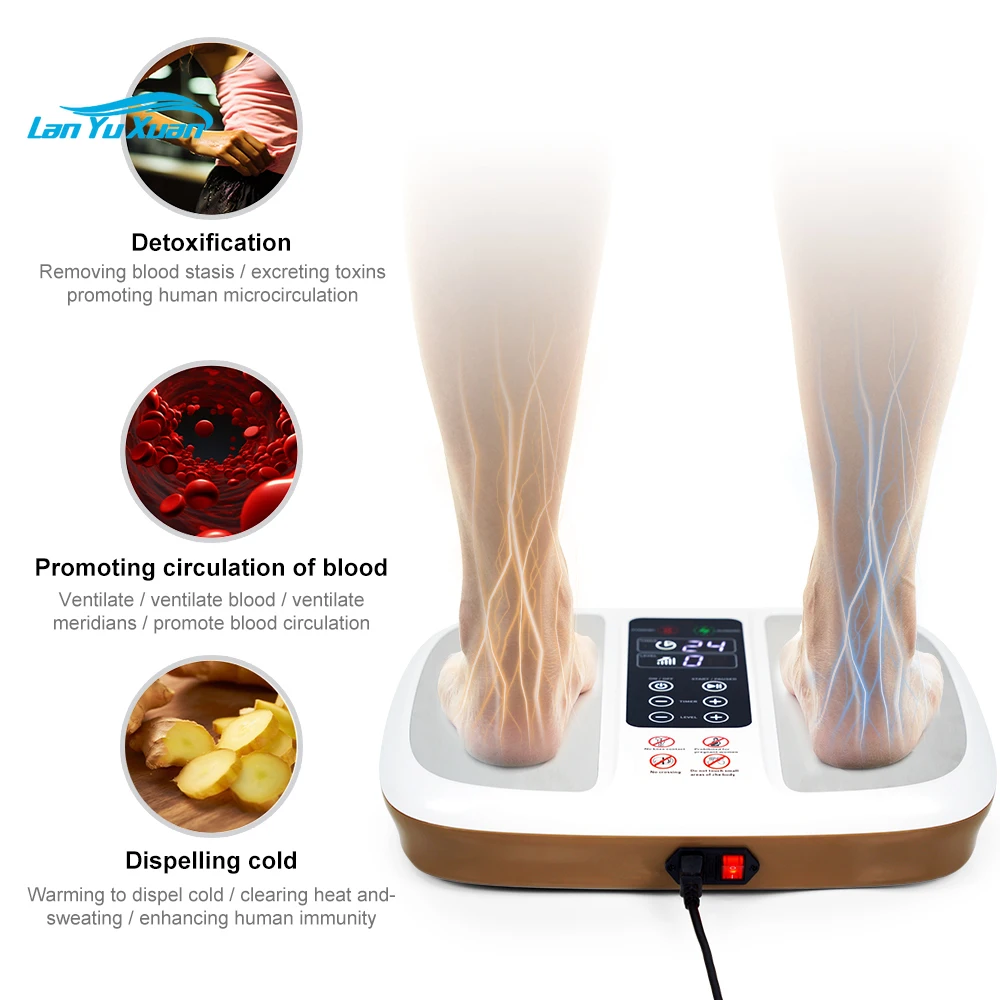 New upgrade tera p90 p95 p100 foot massage pemf and rf terahertz magnetic therapy device