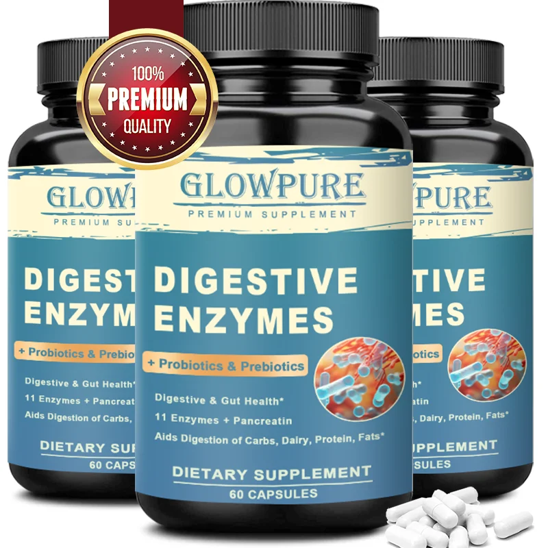 Probiotics Billion CFU 36 Strains Contains Prebiotics and Digestive Enzymes for Digestion and Immune Support - Vegan, Non-GMO