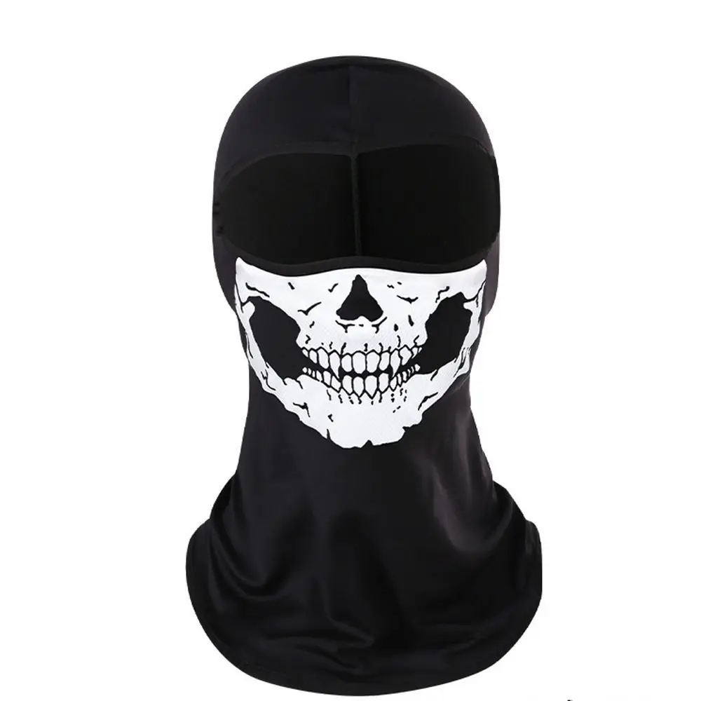 Durable Breathable Motorcycle Balaclava Lightweight Sun Protection Cycling Full Face Mask Windproof Portable Riding Headwear Men