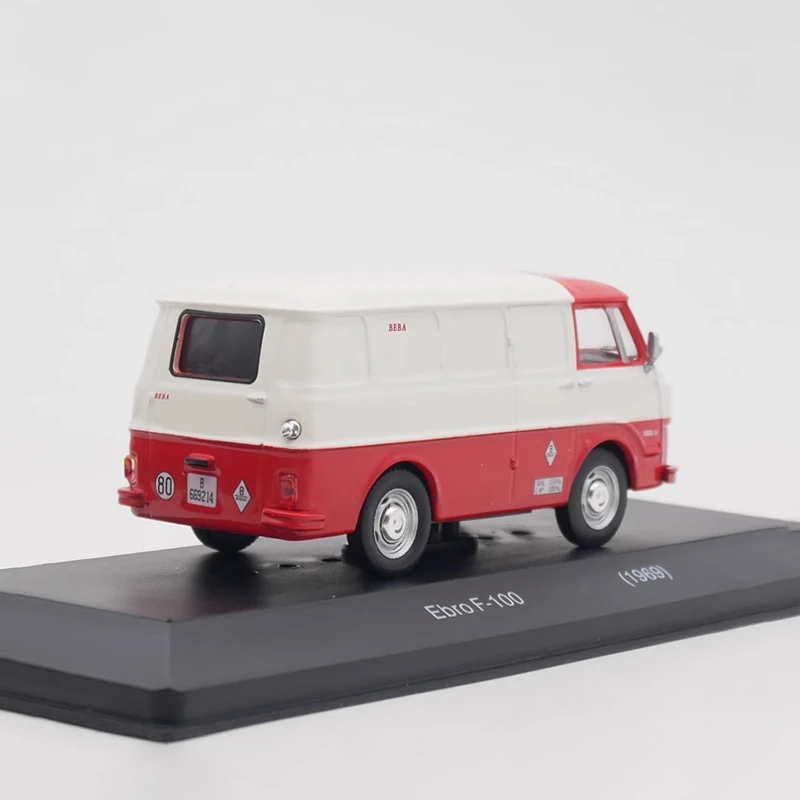 IXO ダイキャスト 1:43 スケール Ebro F-100 1969 広告車両合金車モデル完成品シミュレーションおもちゃ静的モデルディスプレイ