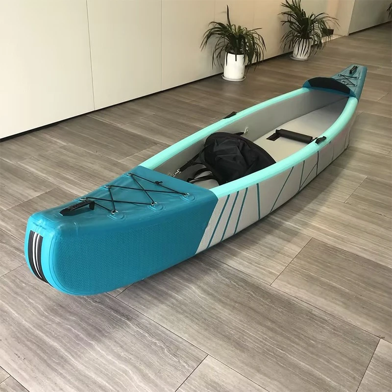 Canoe single brushed kayak still water ocean boat rubber boat