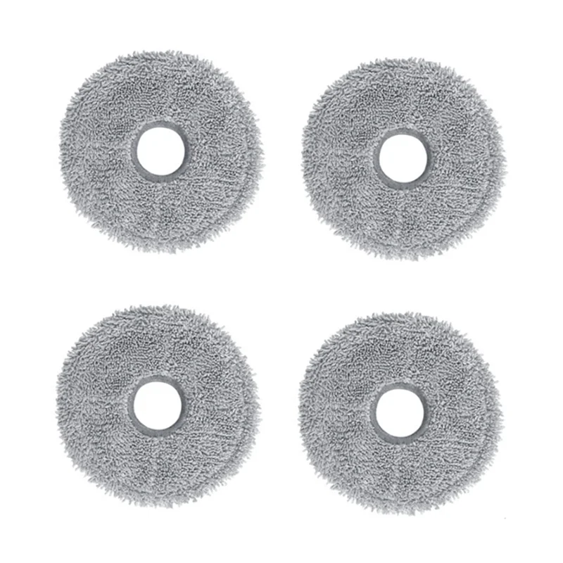 4PCS Washable Mop Cloth for Xiaomi Robot Vacuum 3S B108CN /2Pro B113CN Robot Vacuum Cleaner Replacement Parts Mop#ABGP