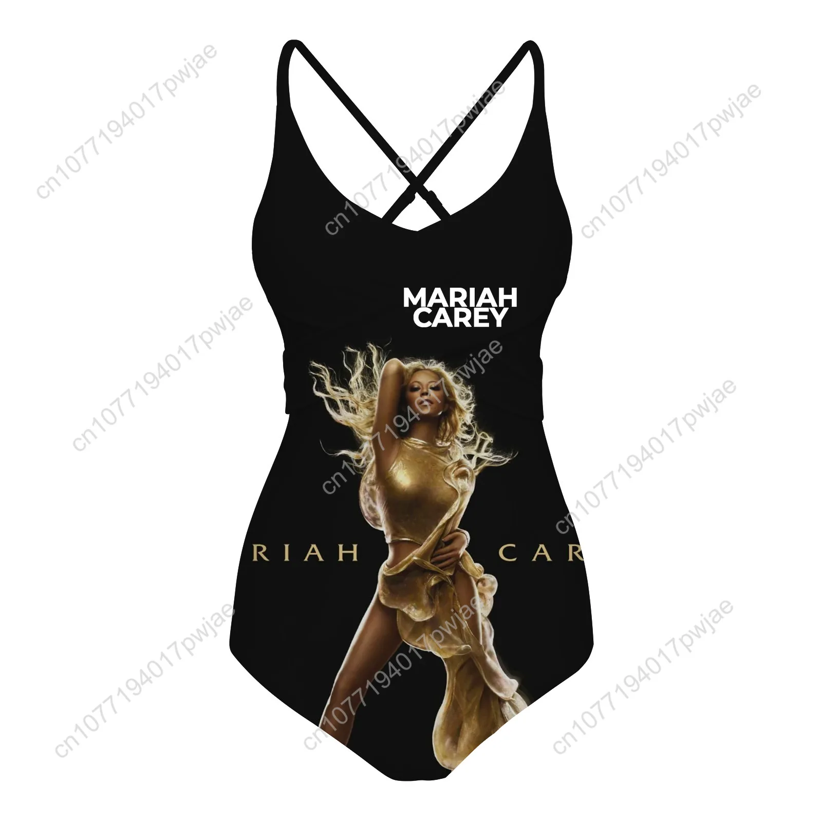 Mariah Carey Rapper Swimsuit Womens Sling Swimsuits Sexy Swimwear Pool Party Beach Bikini Summer Holiday Customize Bathing Suits