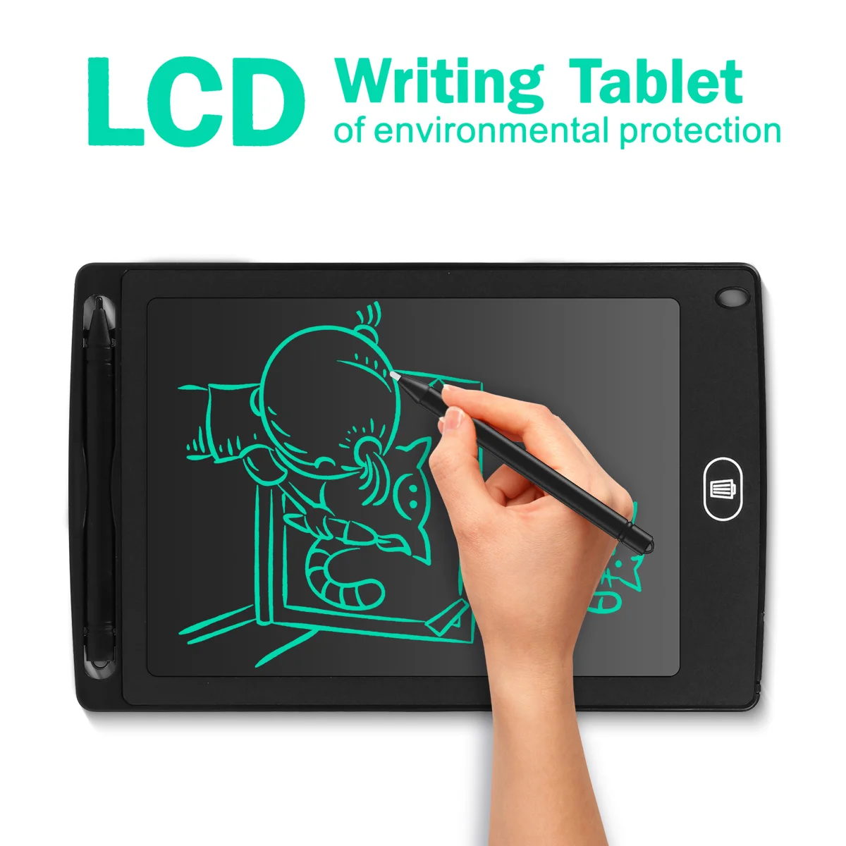 LCD Writing Tablet Electronic Digital Electronic Graphics Drawing Board Doodle Pad with Stylus pen Gift for kids