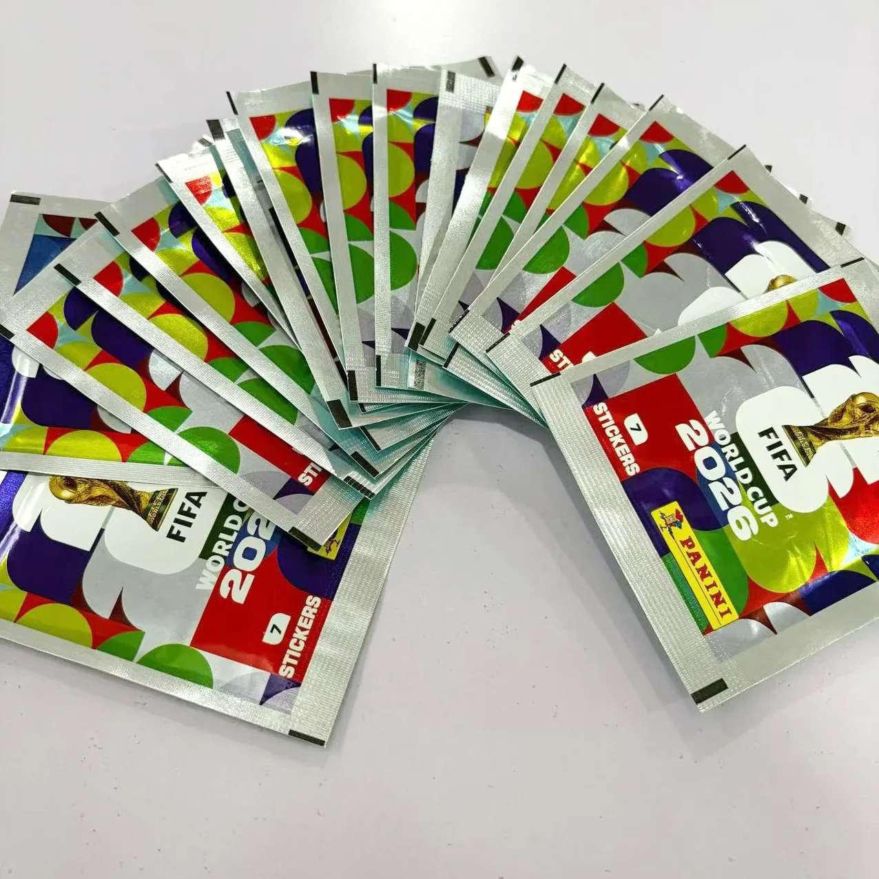 Panini2026 World Cup Sticker Box Soccer Football Collectibles Player Sticker Complete Album Gift For Teen Football Fans