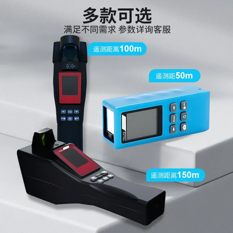 Natural Gas Pipeline Leakage Handheld Gas Concentration Remote Detection Portable Methane Telemetry