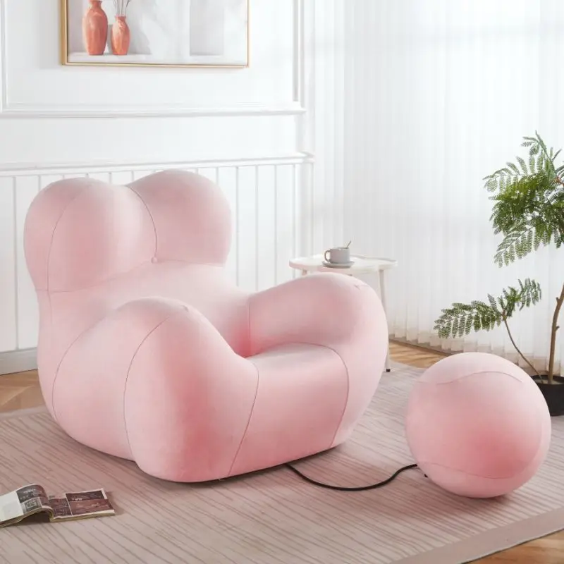 Nordic Cream Wind Lazy Sofa Bean Bag Corner of Study Living Room Bedroom Girls Rental Room Girls Big Gifts Cute