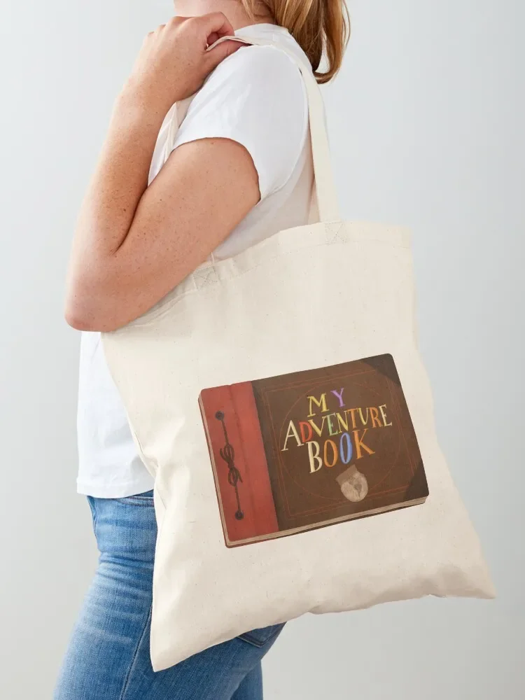 My Adventure Book Illustration Tote Bag sacs de shopping Women's shopper bag Bag