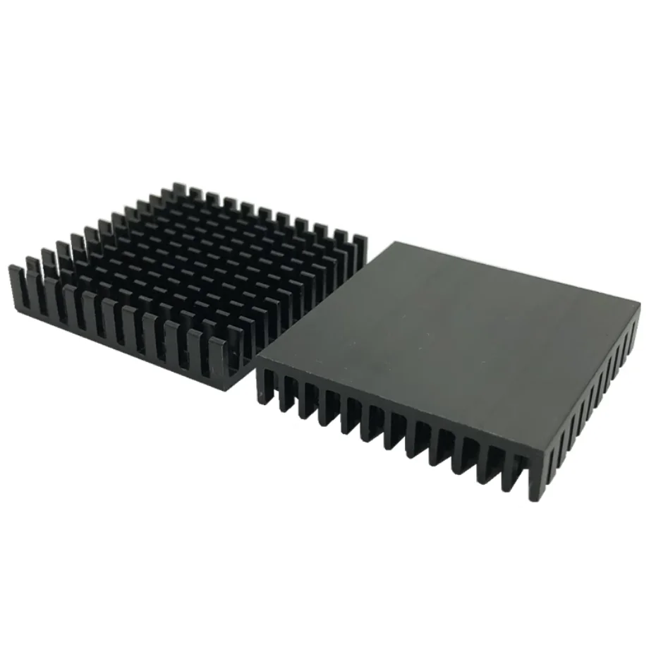 10pcs 40*40*8MM aluminum heat sink CPU heat sink Electronic and electrical router components cooling block