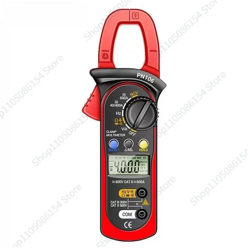 Digital Clamp Multimeter Accuracy AC and DC Clamp Meter Multifunctional Voltage Ammeter