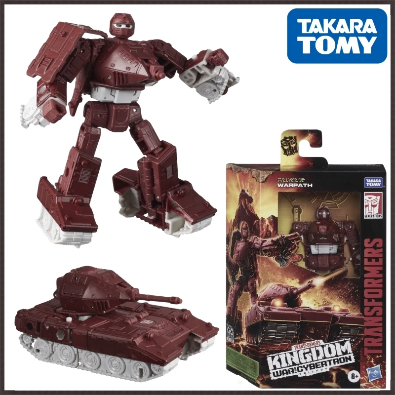 Takara Tomy-figuras de acción de Transformers, Serie G, Kingdom, WFC-K6, Halberd, regalos populares, en Stock