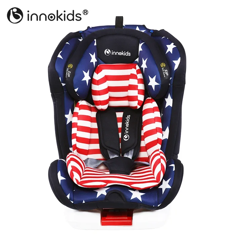 Innokids Child Safety Seat 360 Degree Rotating Car with 0-12 Years Old Baby Can Sit and Lay Isofix Latch interfa Infant Car Seat