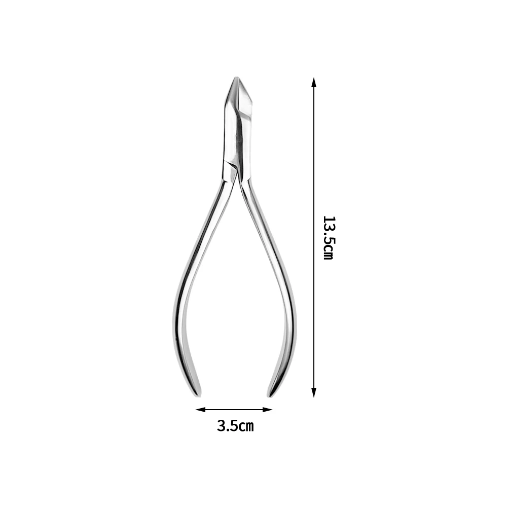 Dental Três Mandíbula Alicate Ortodôntico Três Prong Alicate Forcep para Moldar e Dobra Steel Wire Ligature Dentist Instrument Tools