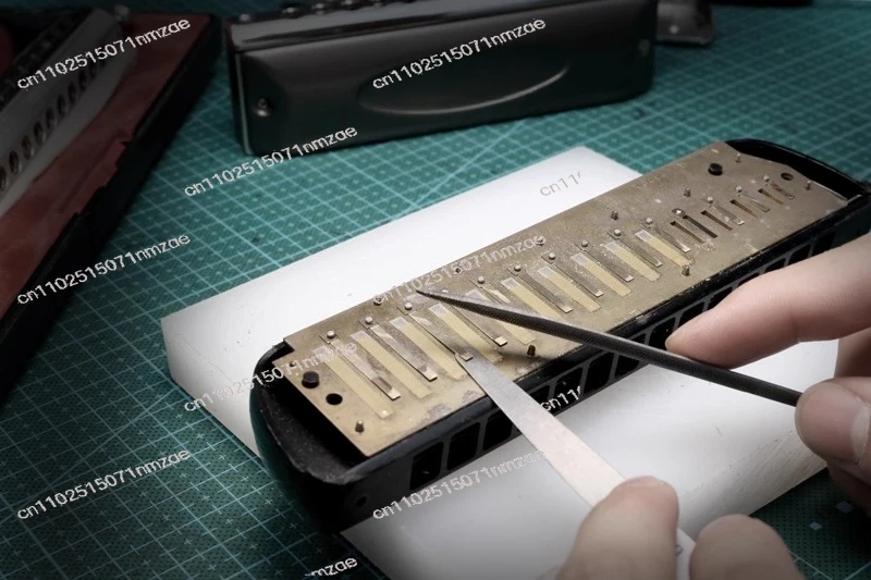 Universal Harmonica Repair & Tuning Tool Kit, Chromatic & Polyphonic Harmonica Disassembly & Cleaning Tools