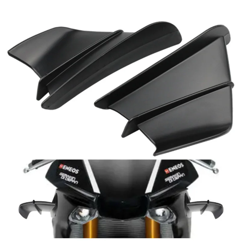 

Motorcycle Modified Fixed Wind Wing Aerodynamic Wing Electric Vehicle Side Wing Accessories Suitable For S1000RR V41299ZX-10R R1